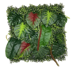 야외 대형 벽 패널 수족관 취재 매달려 천장 인공 식물 녹색 잔디 벽 - Product Image 5