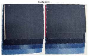EDGE DENIM <span class=keywords><strong>Jeans</strong></span> Neri Personalizzati a Gamba Larga Vestibilità Comoda in Denim Grezzo Giapponese Selvedge da <span class=keywords><strong>Uomo</strong></span> - Product Image 4