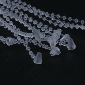 Booster ngọc trai Tie 3-9 inch PP trắng đen đầy màu sắc Bead Cable Tie cho quần áo giày dép đồ chơi phụ kiện Quà Tặng treo thẻ - Product Image 6