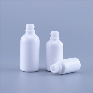 Recipiente de alta calidad para aceites esenciales, envases de cosméticos de 5ml, 10ml, 15ml, 20ml, 30ml, 50ml, 100ml, botella cuentagotas de vidrio de ópalo blanco - Product Image 5