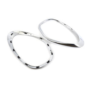 Anillos Decorativos Negros de ABS para Faros Delanteros Mini R60, Cubiertas de Iluminación para BMW Mini - Product Image 2