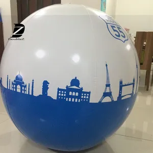 कस्टम मेड लोगो विशाल inflatable समुद्र तट गेंद