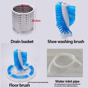 Mini-<span class=keywords><strong>lave</strong></span>-<span class=keywords><strong>linge</strong></span> semi-automatique à cuve unique, <span class=keywords><strong>lave</strong></span>-chaussures à cuve ronde, double usage, petite machine à laver domestique - Product Image 6