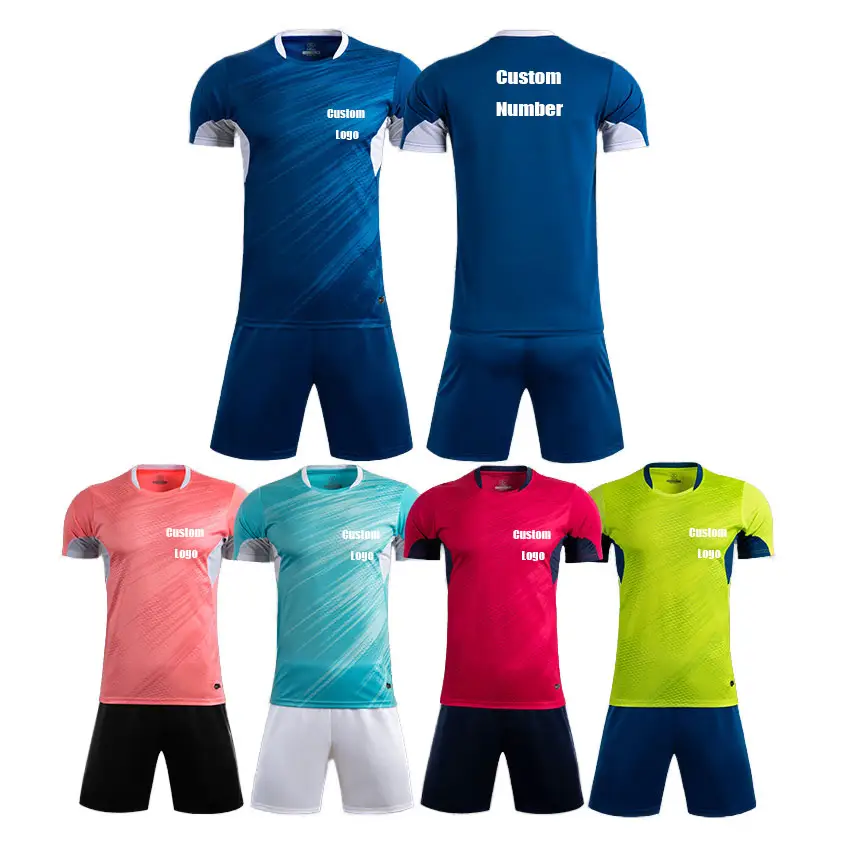 MOQ, 1 pieza, diseño personalizado, camiseta de fútbol en blanco para jóvenes, 100% poliéster, camiseta de equipo de fútbol, uniforme de fútbol, venta al por mayor