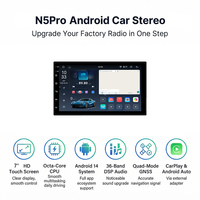 LODARK N5 Pro 7" IPS Universal Android 14 GPS Nav UIS7865 Octa 12nm 4G WiFi CarPlay 360 °   DSP 36EQ