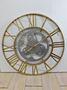 <span class=keywords><strong>Orologio</strong></span> da 60cm a parete alta in metallo dorato con <span class=keywords><strong>Design</strong></span> Art Deco francese per la decorazione di Home Office <span class=keywords><strong>orologio</strong></span> di ferro a faccia singola per <span class=keywords><strong>soggiorno</strong></span> - Product Image 3
