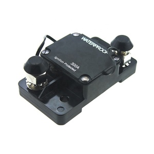 Amomd 12V-48V Hi-Amp tipo disyuntor 300 Amp sobrecorriente corte térmico reinicio automático caja moldeada para coche marino - Product Image 3