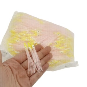 Señuelos de Pesca de PVC y Goma Suave en Forma de Calamar de 6 cm, 5 Colores, para Pesca en Agua Salada, Ríos y Lagos - Product Image 2