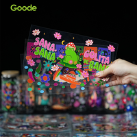 Autocollant de transfert pour gobelet en verre Goode, imperméable, écologique, thème 'Guérison de l'autisme', puzzle coloré, 'Maman Autisme', 16oz, UV DTF
