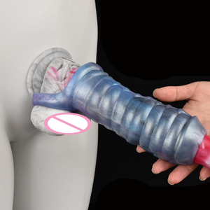 YOCY – ensemble de pénis en silicone pour hommes, <span class=keywords><strong>dragon</strong></span> en colère, phallus creux, couleur galaxie, ensemble allongé, jouets sexuels pour adultes - Product Image 6