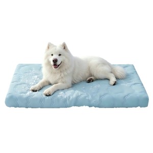 Dog Cooling Mat Rectangle Polyester Fiber Pet <b>Bed</b> Summer Cooling <b>Pad</b> For Dog Four Seasons Use - Product Image 3