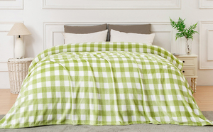 Mantas Súper Suaves <span class=keywords><strong>de</strong></span> Felpa con Estampado Digital a <span class=keywords><strong>Cuadros</strong></span>, Manta Personalizada <span class=keywords><strong>de</strong></span> Franela para Invierno - Product Image 5