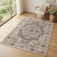 Tapis d'intérieur personnalisé imprimé lavable en polyester, tapis de sol doux imprimé, tapis d'appoint en chenille pour salon