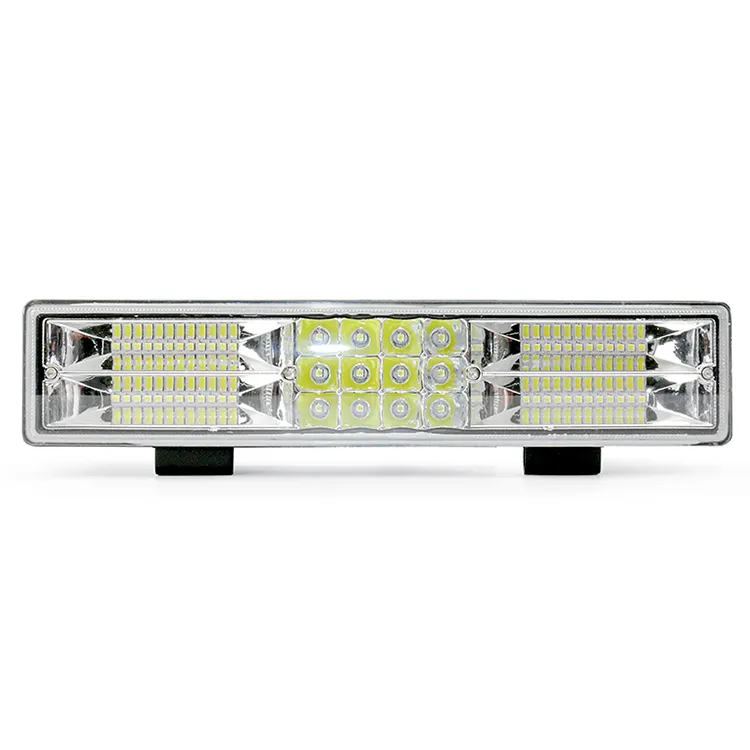 RCJ-barras de luz LED de alta potencia para coche, 180W, ATV, UTV, 12V, 24V, 6D, una sola fila, para camión