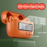 Mesin Headset BB Bluetooth nirkabel portabel BPG, jam Display Digital tren pribadi Retro unik 2025