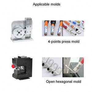 เครื่องกดจีบขั้วปลายสายไฟระบบไฮดรอลิกทรงหกเหลี่ยม10T - Product Image 5