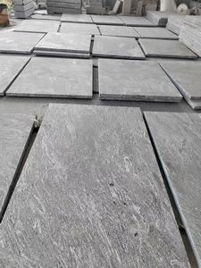 Pierre paysagère personnalisée en forme de vague de neige, gris magique, pour mur et marchepieds, avec finition brûlée - Product Image 4