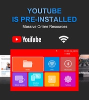 M60 Auto Focus Android LED HD Videos Teléfono móvil Cine en casa Al Aire Libre Portátil Mini proyector Teléfono celular Inalámbrico Misma pantalla