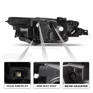 Para Ford Taurus 2013-2014, Faros Antiniebla, Luces de Circulación Diurna, Faros Antiniebla Impermeables, Modificación del Conjunto de Faros Delanteros DG1Z13008C - Product Image 1