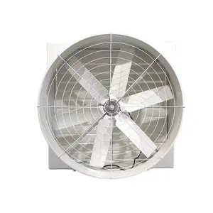 High Efficiency And Energy Saving 660mm 380v Poultry Farm Ventilation System Fiberglass Exhaust Fan