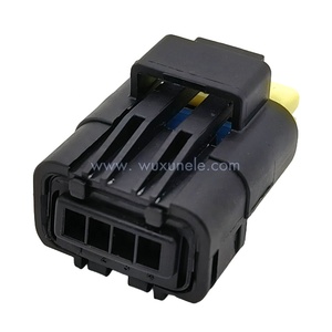 Delphi FCI <span class=keywords><strong>Sicma</strong></span> 4 broches 211PC042S4021 connecteur de fil scellé électrique automobile femelle pour capteur de pression d'air d'admission Citroen - Product Image 5