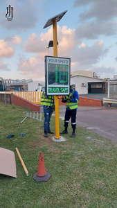 Placa de Limite de <span class=keywords><strong>Velocidade</strong></span> de Tráfego com Boa Visibilidade, Detector de <span class=keywords><strong>Velocidade</strong></span> Radar de Duas Dígitos à Venda - Product Image 4