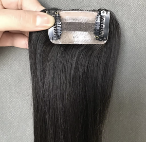 Extensions à clipser 100% <span class=keywords><strong>Cheveux</strong></span> Humains Vierges Remy, Trame PU Invisible, Base en Soie, Volumisant Invisible pour Épaississement des <span class=keywords><strong>Cheveux</strong></span> Féminins - Product Image 2