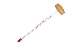 ใช้กันอย่างแพร่หลายออกแบบพิเศษมืออาชีพล้างแก้วอ่าง Alcoholometer กับเครื่องวัดอุณหภูมิ - Product Image 5