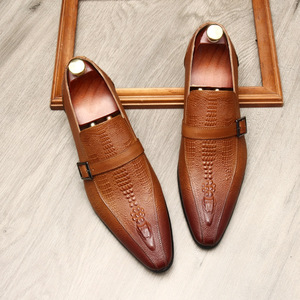 Zapatos de boda hechos a mano, casuales, de negocios, sin cordones, antideslizantes, de cuero, estilo clásico, zapatos formales para hombre, talla 47 - Product Image 5