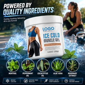 Gel Muscular Frío Instantáneo, Alivia el Malestar Muscular, Refresca, Recarga Energía, Absorción Rápida, Sin Residuos, Recuperación Post-Entrenamiento - Product Image 4