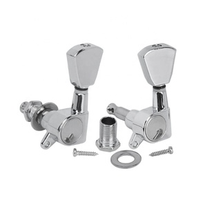 מכירה חמה T סִגְנוֹן Chrome 3L3R מכוונים אטומים ראשי מכונות לגיטרה יתדות כוונון לגיטרה חשמלית LP סִגְנוֹן - Product Image 3