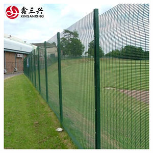 358 Valla Anti-escalada Valla de alta seguridad y puerta con Metal 358 Panel de malla soldada Alambre de púas de prisión - Product Image 6