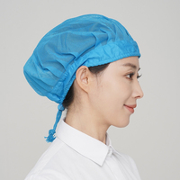 Bonnet de cuisine unisexe multicolore, casquette de chef réglable avec cordon de serrage, chapeau de travail en maille sanitaire, usage quotidien, formel, quatre saisons