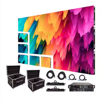 Pantalla LED de Alta Calidad 2024 de 500mmx500mm para Interiores, Discotecas, Clubes, con Alta Frecuencia de Actualización, Pantallas LED de Alquiler, Panel LED, Video Wall