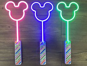 Baguette magique LED féérique, bâton lumineux en forme de cœur néon, lumière de fête de mariage de Pâques de remise de diplôme, bâton étoile, jouets pour enfants, cadeaux de Noël - Product Image 5