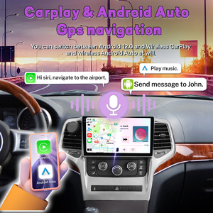Radio de 8 núcleos y 9 pulgadas para <span class=keywords><strong>Jeep</strong></span> <span class=keywords><strong>Grand</strong></span> <span class=keywords><strong>Cherokee</strong></span> 4 + 64G, navegación GPS de fabricante 08-13, Android 12, radio de coche, reproductor de DVD para coche, estéreo para coche - Product Image 6