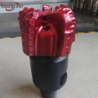Корончатое долото PDC Hard Rock Forged с режущими элементами из карбида вольфрама для бурового оборудования для нефтегазовых и водозаборных скважин