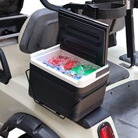 Boîte de rangement de glace électrique Offres Spéciales, refroidisseur de chariot de Golf avec Kit de support de montage pour YMH STAR ,EZGO TXT et Club Car DS