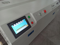 Alta productividad nueva pantalla táctil programable PCB Smt Reflow Horno de soldadura t961s 6 horno de zona de calentamiento