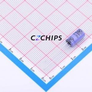 Condensador Electrolítico de Aluminio de Orificio Pasante EPF1HM470E12OTPVZC, Orificio Pasante, D6.3xL12mm 47uF 20% 50V 6.3mm - Product Image 1