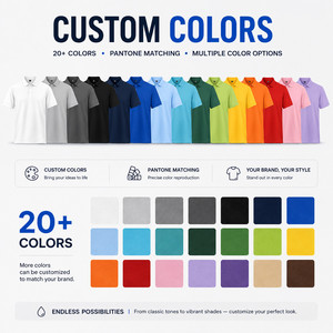 Camiseta Deportiva Personalizada con Logotipo para Hombre, 200GSM, Poliéster de Alta Elasticidad 40S, Secado Rápido, Transpirable, Uniforme de Golf Sólido para Equipo - Product Image 3