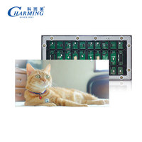 Module d'affichage LED P4 P5 320x160mm, panneau matriciel LED RGB extérieur pour enseigne de magasin, publicité