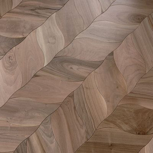 Parquet en chêne blanc multicouche AVANTIMORA Asian Glazed E0 E1 brillant de qualité AB 12 mm, motif feuille T&G, pour revêtements de sol commerciaux - Product Image 1