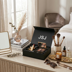 Boîte carrée en papier kraft <span class=keywords><strong>pour</strong></span> emballage de bombes de bain, petite boîte cadeau en carton avec fenêtre transparente, boîtes pliables en papier - Product Image 1