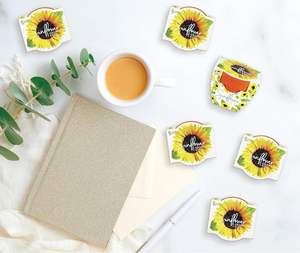 Buzzy ชุดเพาะต้นทานตะวันสำหรับเด็กผู้ใหญ่กระถางต้นไม้ดินเผาขนาดเล็กเป็นมิตรกับสิ่งแวดล้อมทันสมัย - Product Image 5