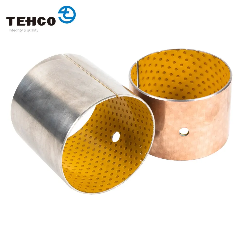 Boundary Lubricating Steel Bushings with POM for heavy load machine