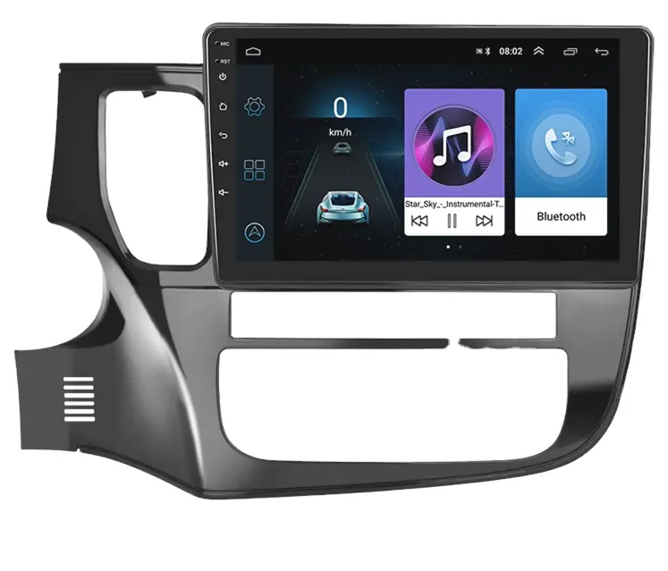 Android WiFi für Mitsubishi Outlander 2012-2018 2 Din Auto Multimedia Player Navigation GPS