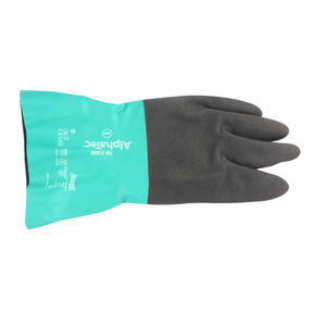 Gants de travail anti-chimiques en <span class=keywords><strong>nitrile</strong></span> <span class=keywords><strong>Ansell</strong></span> 58530B, texture lisse, poignet droit, durables, flexibles, gants de protection industriels - Product Image 4
