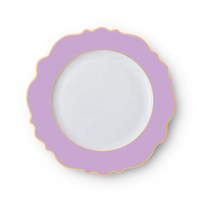 Assiettes de Noël en céramique Jacotta, vaisselle en porcelaine, vaisselle de table, ensemble d'assiettes de service