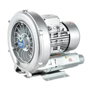 Ventilador de canal lateral regenerativo de anel de vórtice, bomba de ar industrial de alta pressão, ventilador de alta pressão com anel de vibração, 550 W, 0,75 HP